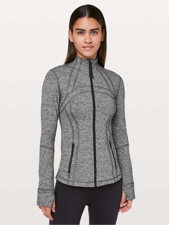 lululemon athletica Jackets & Blazers - Lululemon Define Jacket in Heathered Black Size 10